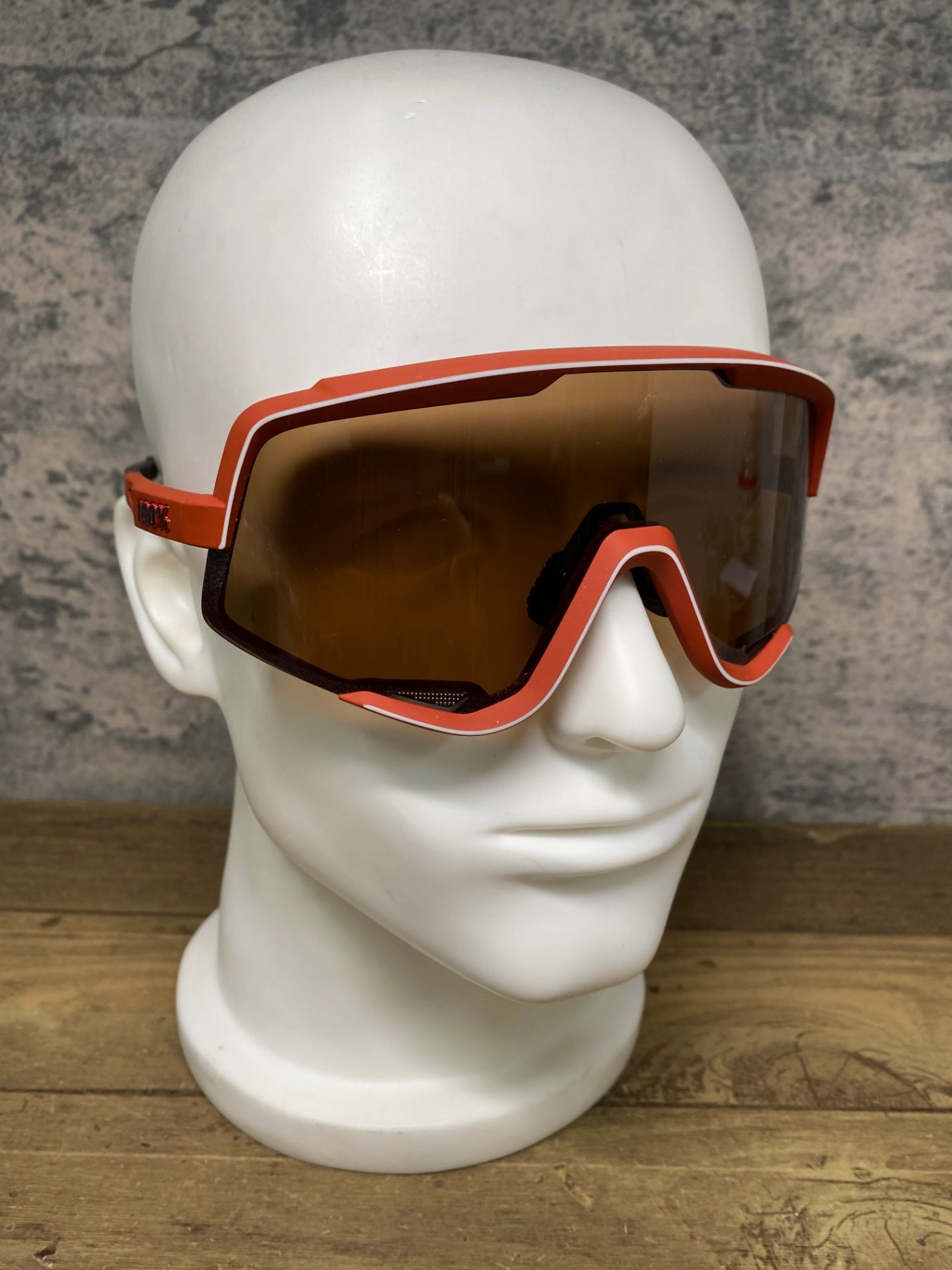 JB338 100％ GLENDALE サングラス アイウェア 茶 レンズブラウン クリアレンズ付属