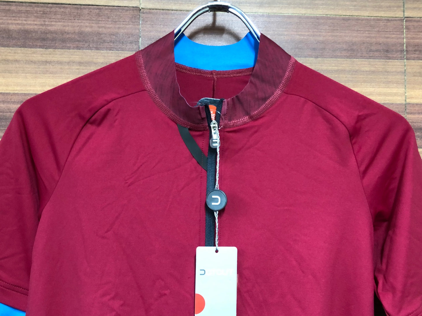 IL855 ドットアウト DOTOUT Kyro Jersey 半袖サイクルジャージ 赤 M