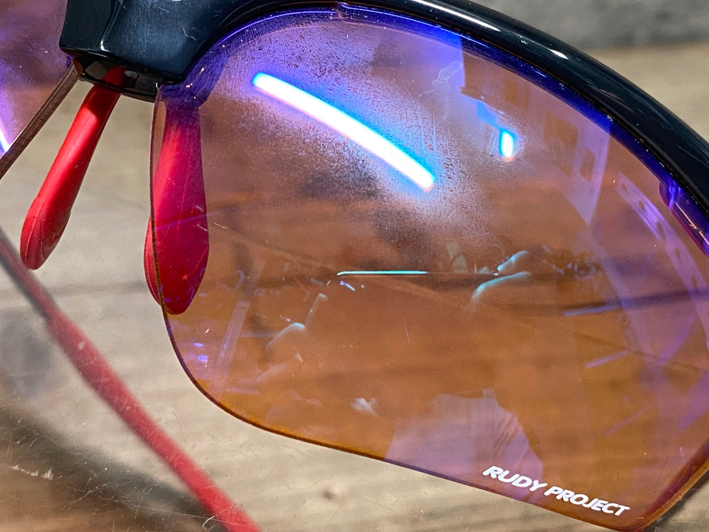 IW430 ルディプロジェクト RUDY PROJECT MAGSTER サングラス アイウェア 黒 赤 impactx Photo MultiLaser Racing Red