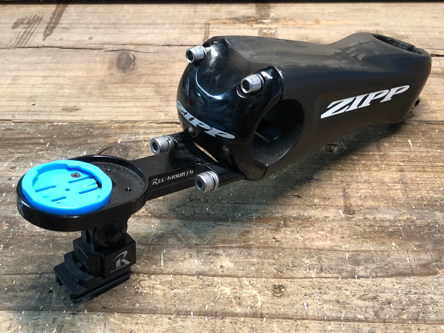 IR135 ジップ ZIPP SL SPRINT カーボン ステム OS Φ31.8 110mm 12° レックマウント Rec-Mounts ワフーサイコン/キャットアイライト対応