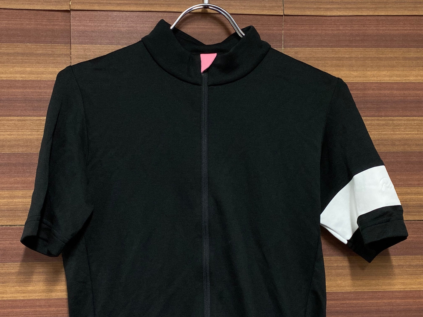 IN360 ラファ RAPHA MEN'S CLASSIC JERSEY サイクルジャージ 半袖 S 黒/ピンク