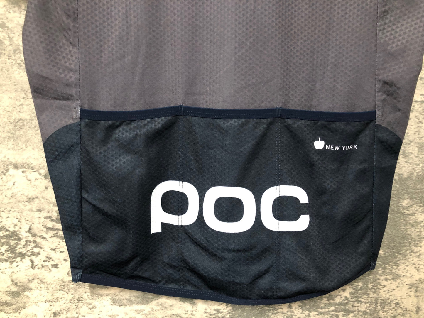 IX575 ポック POC 半袖サイクルジャージ グレー S