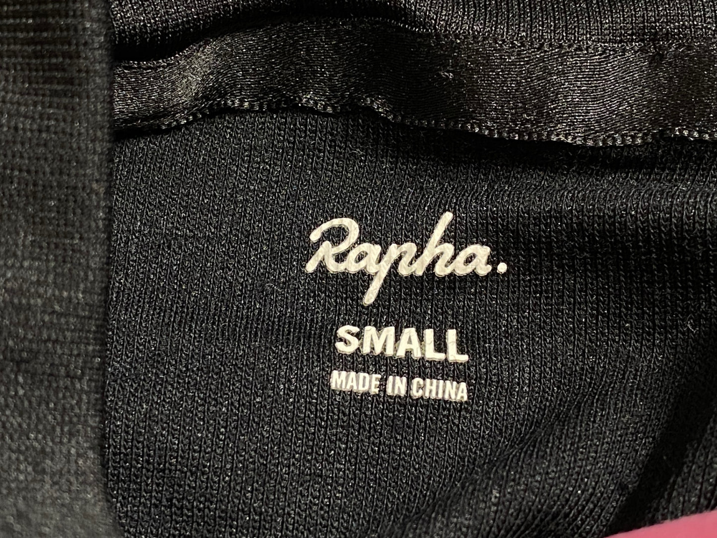 IN360 ラファ RAPHA MEN'S CLASSIC JERSEY サイクルジャージ 半袖 S 黒/ピンク