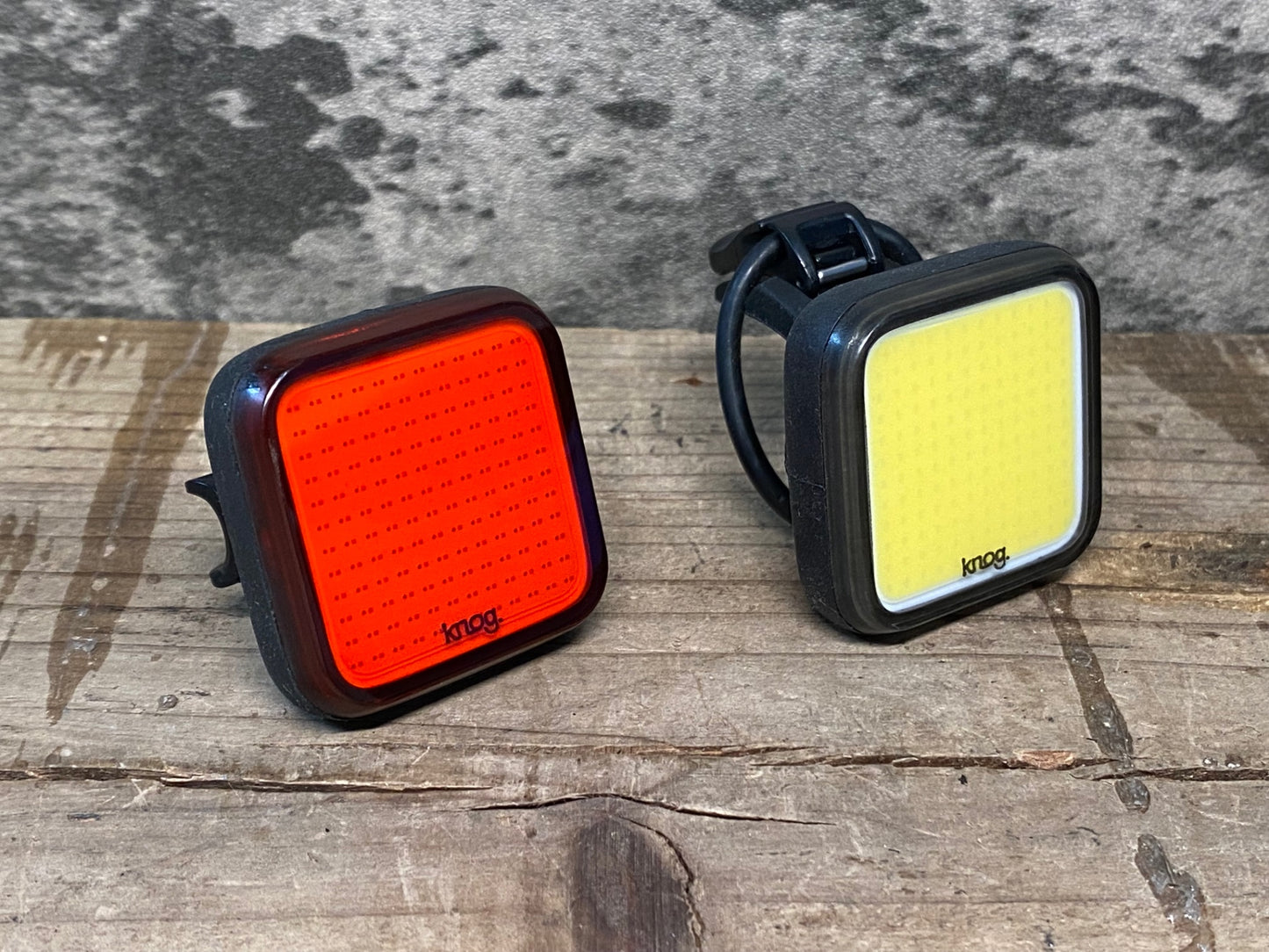 IU202 ノグ knog ブラインダースクエア BLINER SQUARE 前後 ライトセット