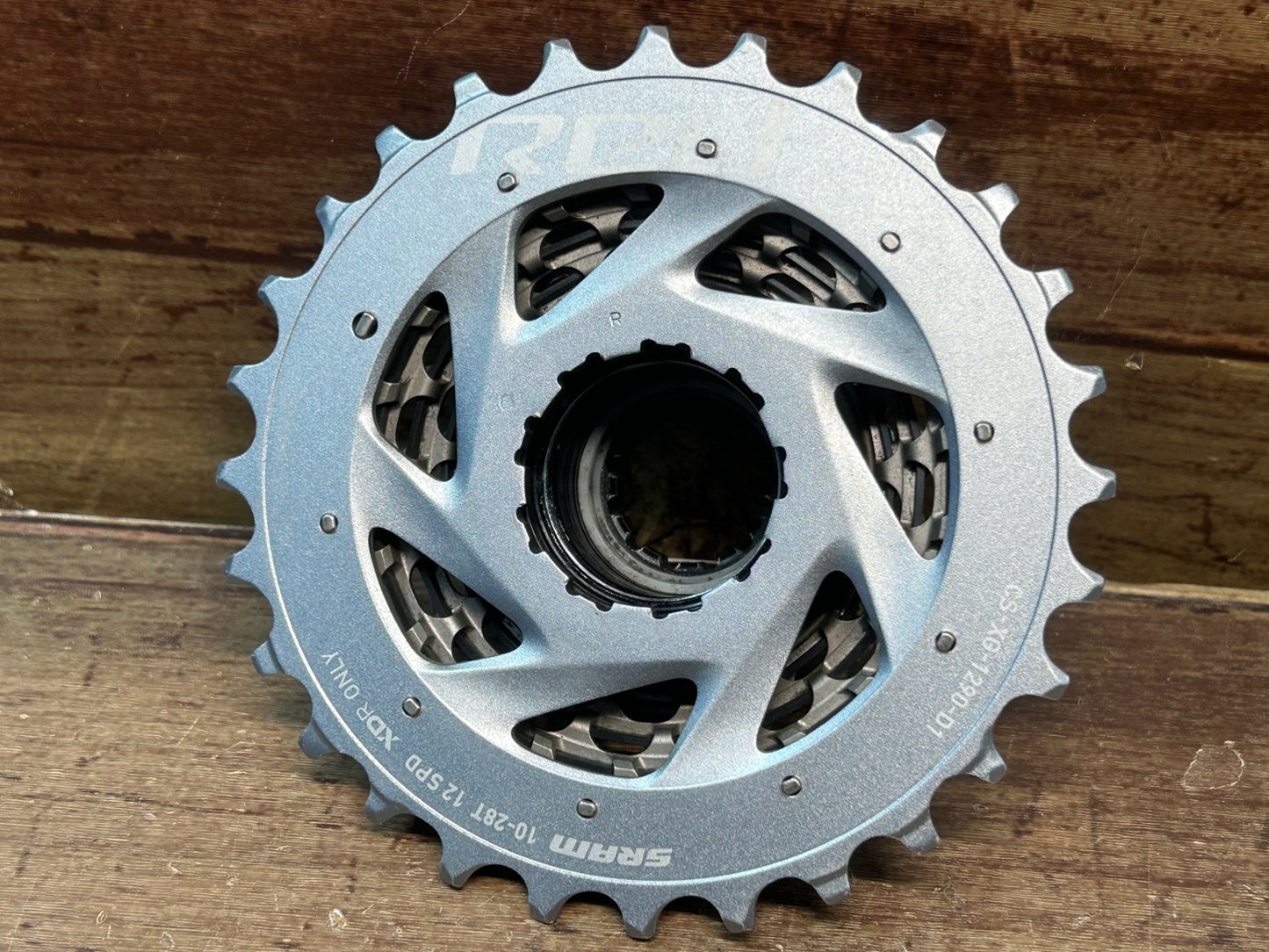 IJ179 スラム SRAM レッド RED CS-XG-1290-D1 スプロケット 10-28T 12S