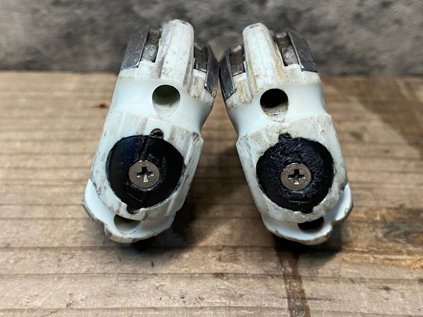 IU778 スピードプレイ Speedplay ZERO ビンディングペダル 白 ステンレスシャフト