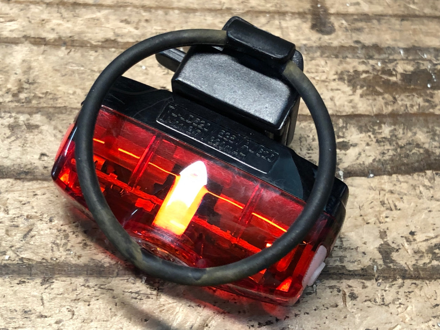 JA730 キャットアイ CATEYE アンプ AMPP500 フロントライト TL-LD620 リアライト 前後セット ※点灯確認済み