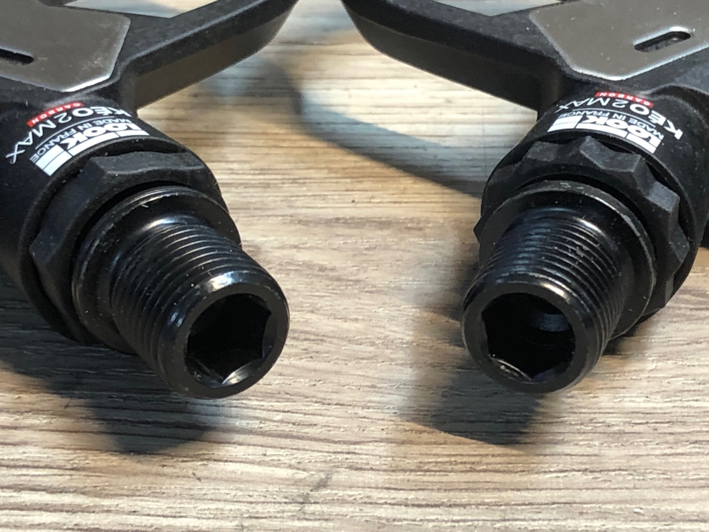 IV367 ルック LOOK ケオ KEO2 MAX CARBON ビンディングペダル クロモリシャフト 未使用