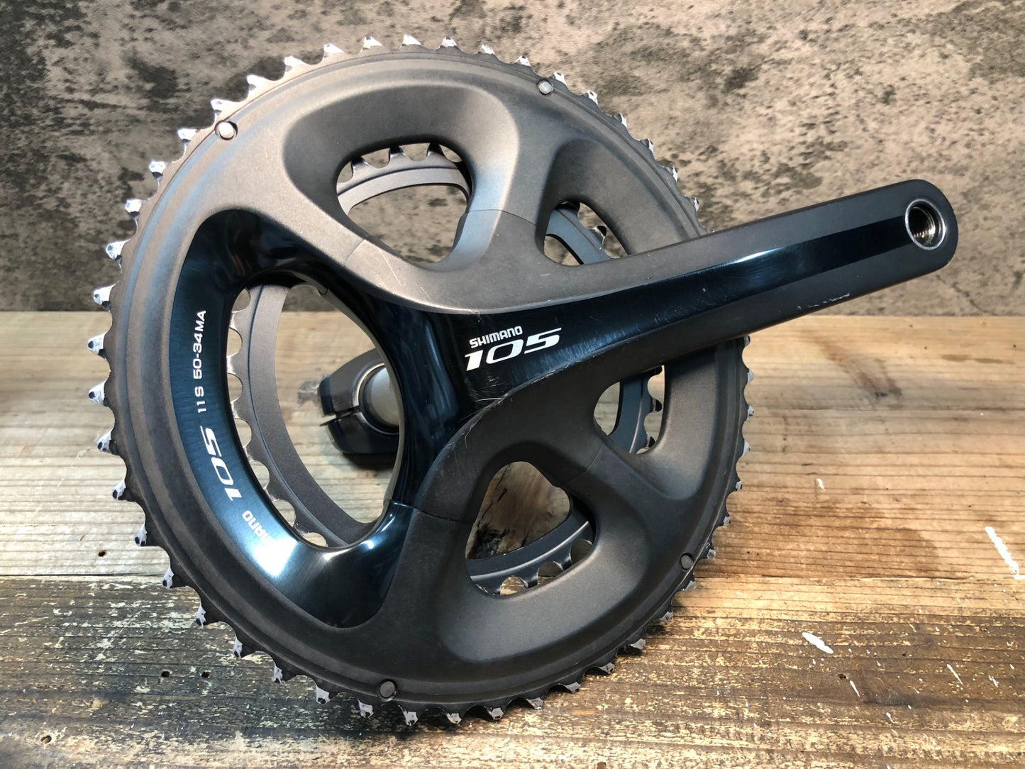 IX244 シマノ SHIMANO 105 FC-5800 クランクセット 11S 50/34T 170mm ※インナーチェーンリング6800仕様