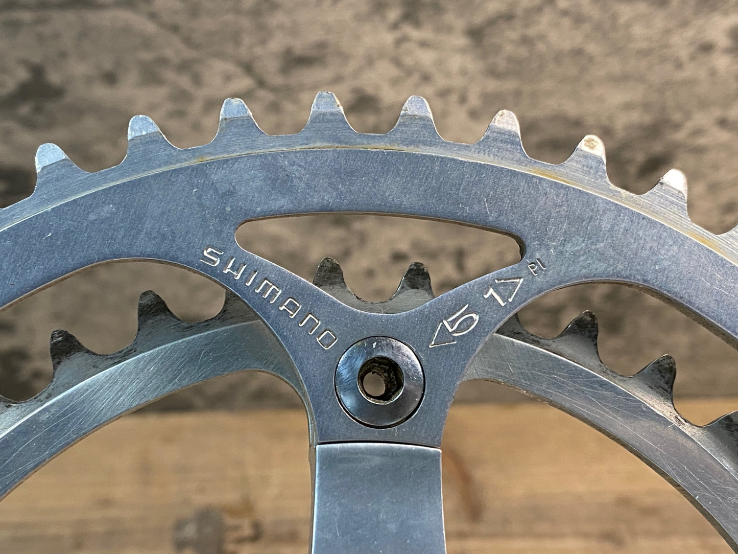 IX536 スギノ SUGINO SUGINO75 クランクセット 51/40T 165mm ※スレ