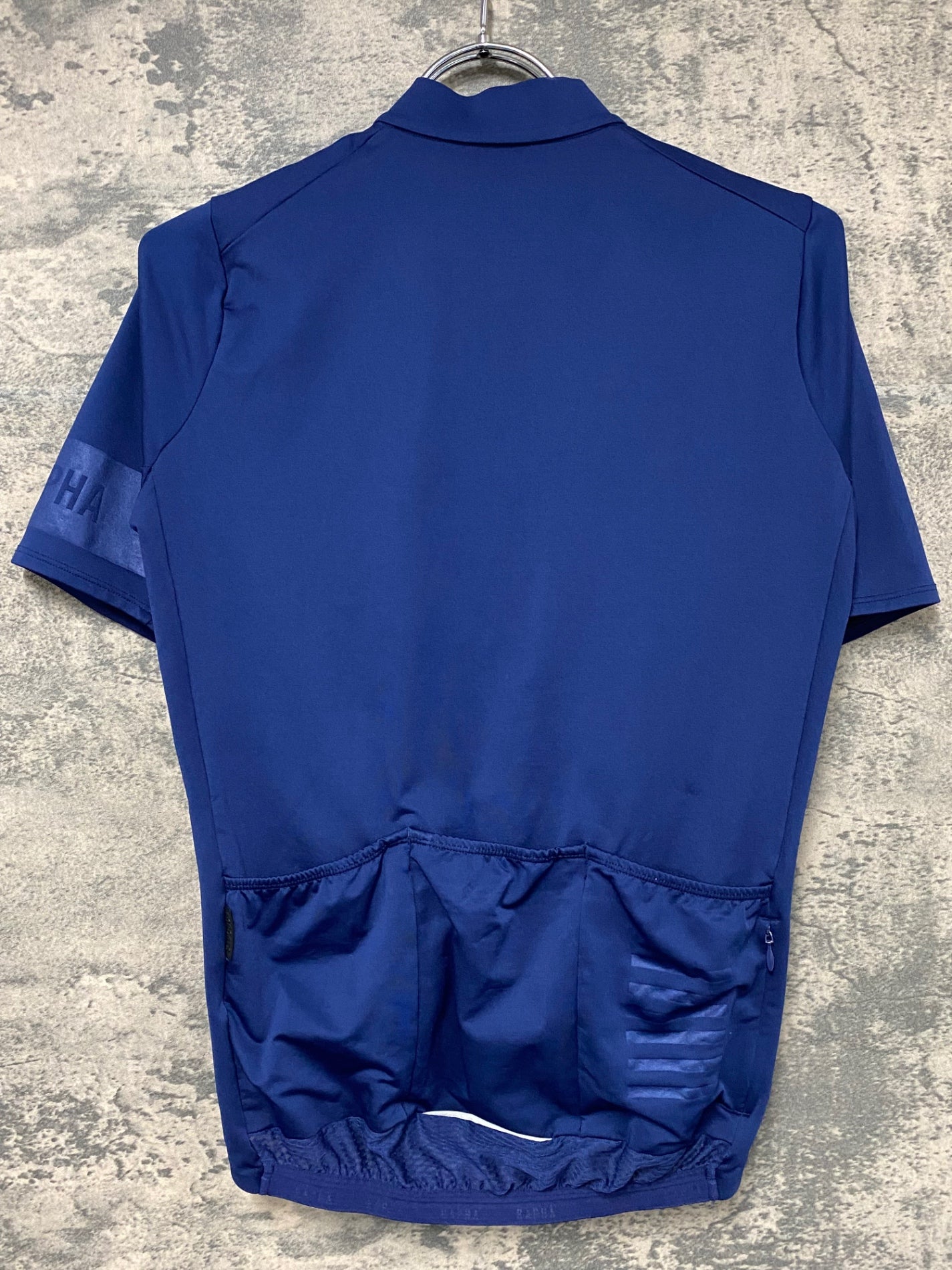 IV509 ラファ Rapha PRO TEAM MID WEIGHT JERSEY 半袖 サイクルジャージ 濃紺 S