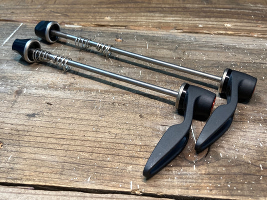 IN145 DT SWISS RWS スキュワー クイックリリース 100mm/130mm ロード用 チタンシャフト 前後セット