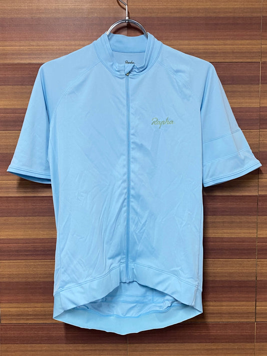 IR608 ラファ Rapha MEN'S SHORT SLEEVE CORE JERSEY 半袖 サイクルジャージ 水色 S