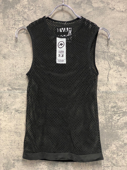 JB287 アソス assos ノースリーブ ベースレイヤー 黒 SIZE1 CLIMA CODE 1/3