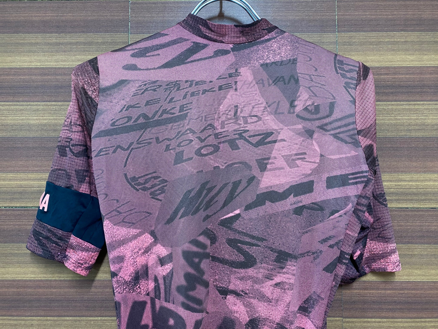 IH945 ラファ Rapha プロチームフライウェイトジャージ PRO TEAM FLYWEIGHT JERSEY ROAD GRAFITI XS ピンク