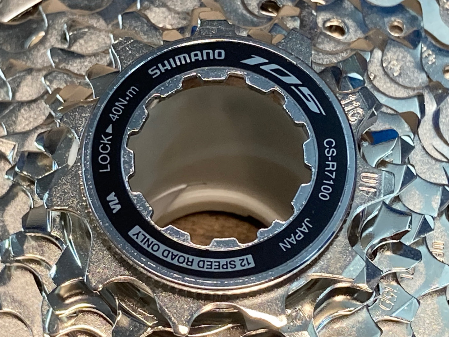 IQ121 シマノ SHIMANO 105 CS-R7100-12 スプロケット 12s 11-34T