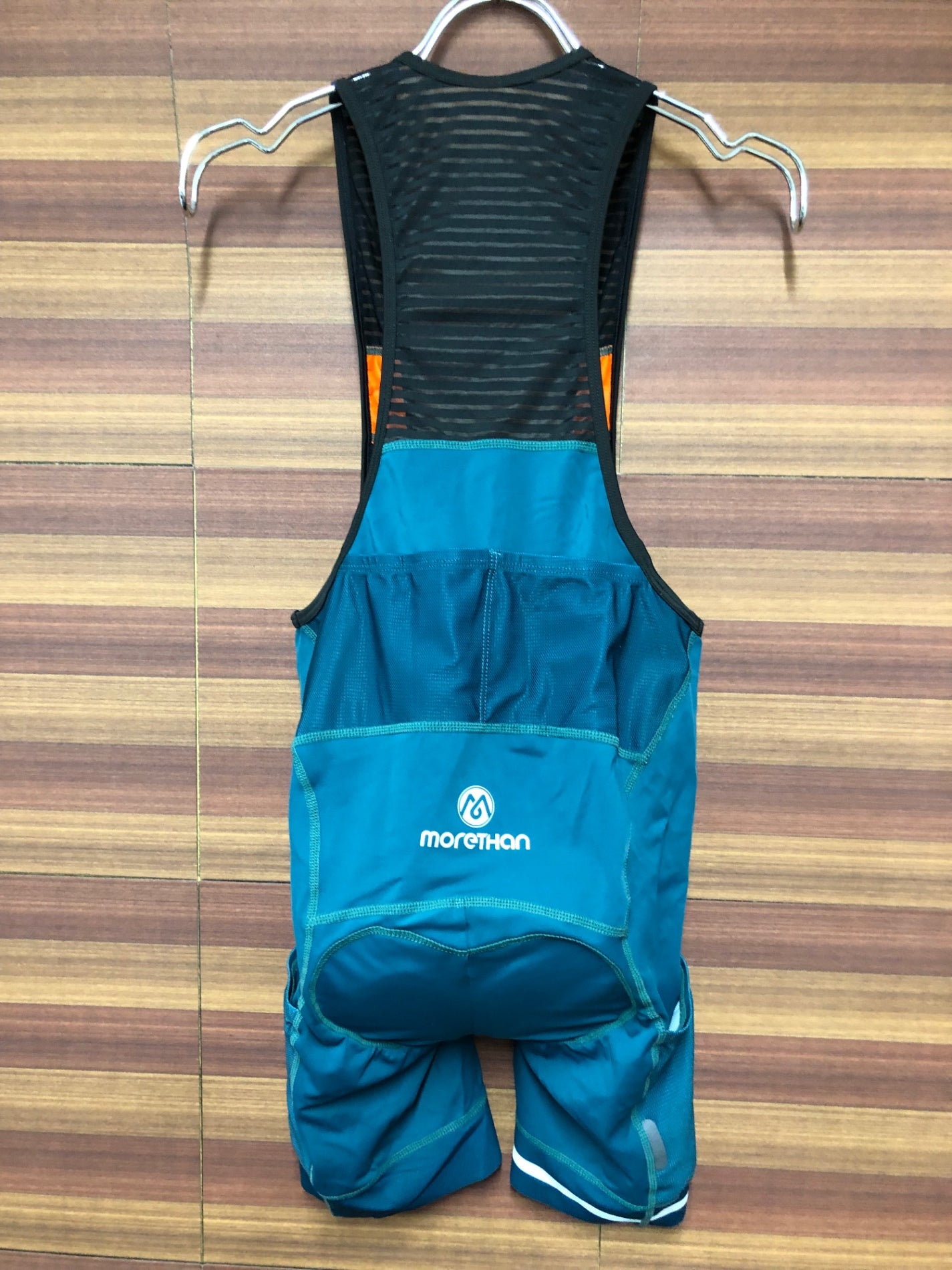 IP960 モーゼン morethan カーゴ ビブショーツ 深緑 黒 S