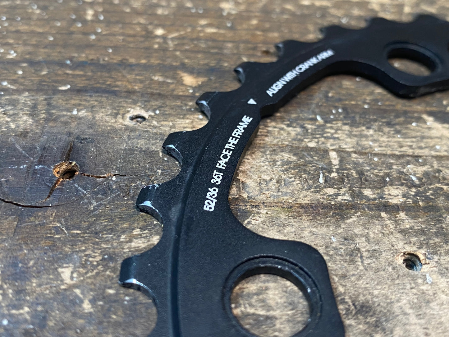 IT399 プラクシスワークス PRAXIS WORKS チェーンリング 52/36T 110BCD 10/11S 5アーム