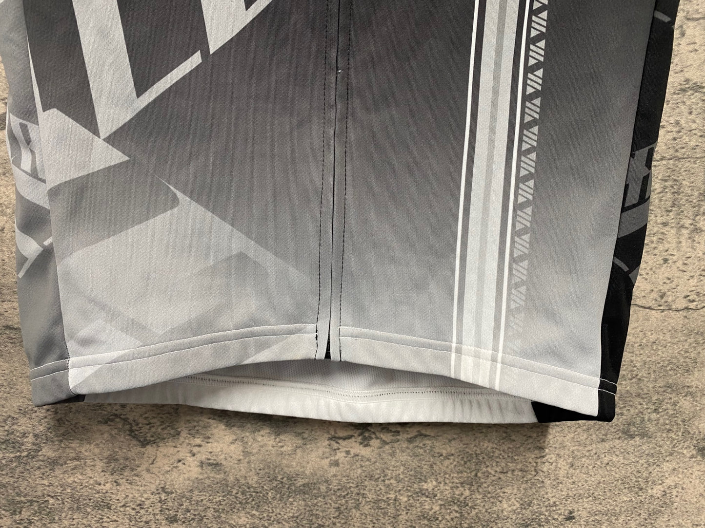 JD270 バレット VALETTE 半袖 サイクルジャージ 黒 グレー S