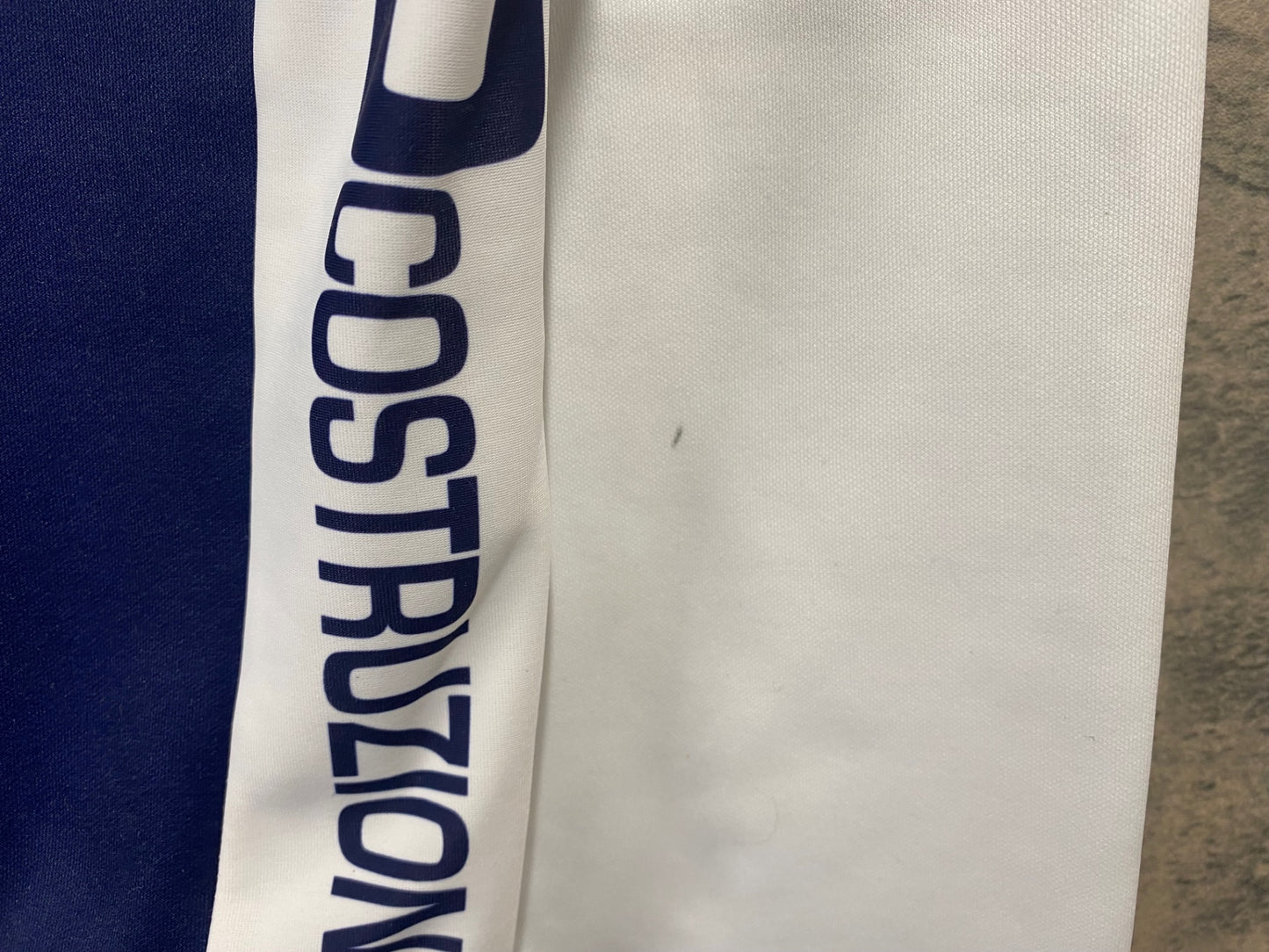 IZ358 ビエンメ BEMME 長袖 サイクルジャージ ネイビー L 裏起毛 DE ROSA