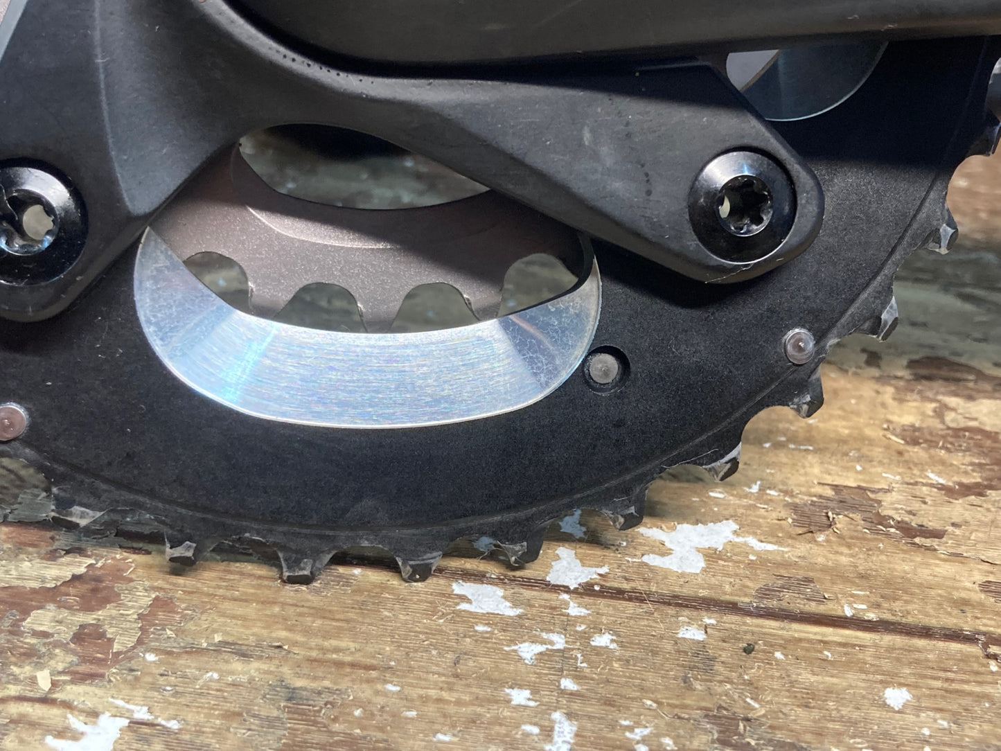 II654 シマノ SHIMANO デオーレ Deore XT M780 クランクセット 38/24T 165mm ※フィキシングボルト欠品