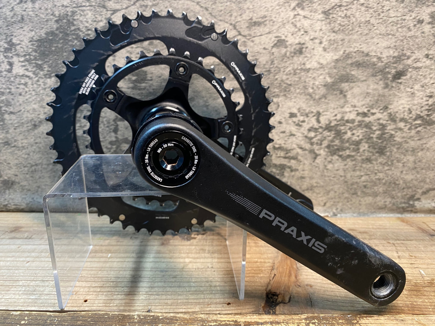 IU921 プラクシスワークス PRAXIS WORKS ALBA クランクセット 50/34T 165mm M30