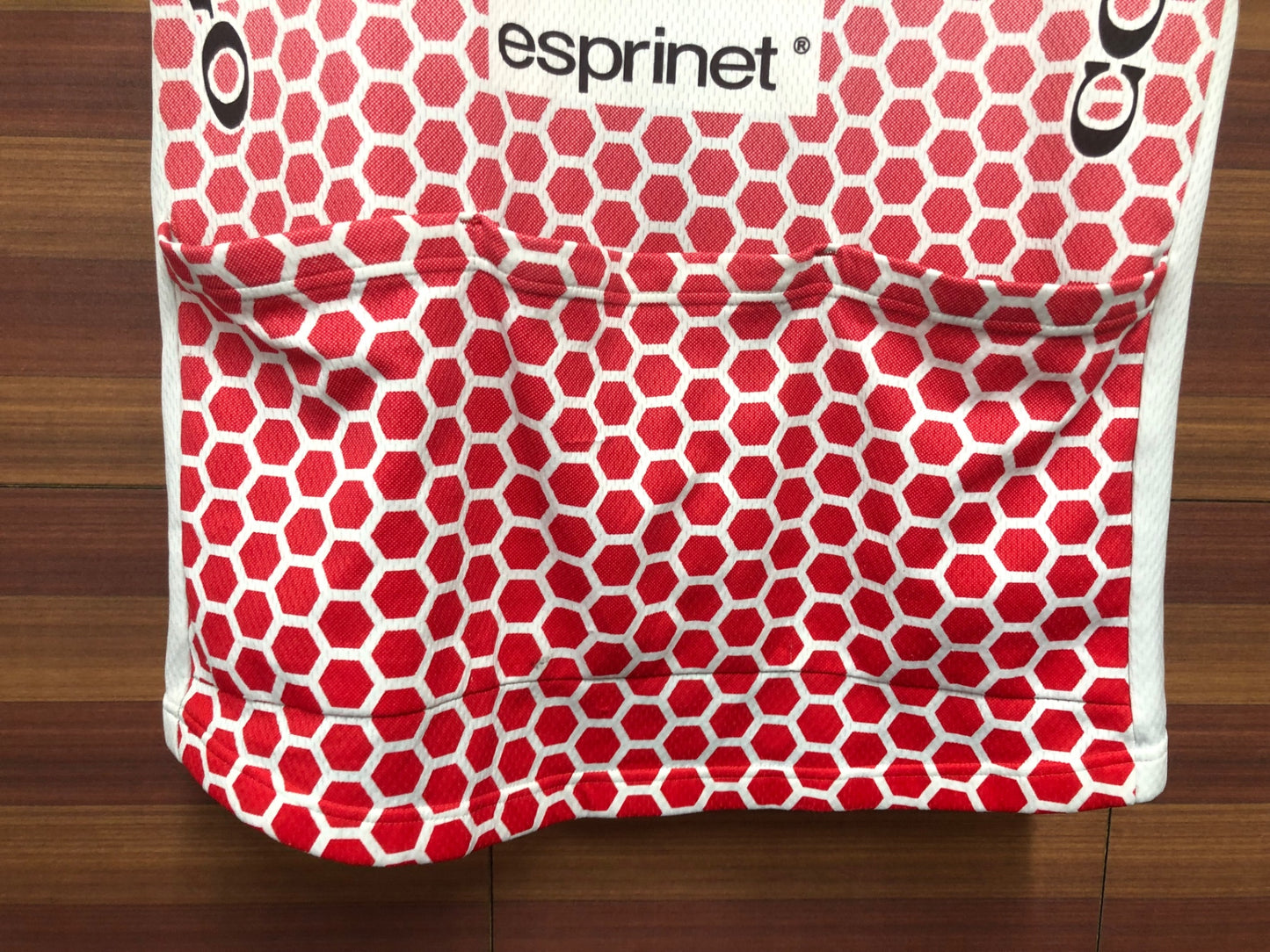 IP090 フェルマルク VERMARC 半袖 サイクルジャージ 白 赤 COLNAGO ※サイズ不明