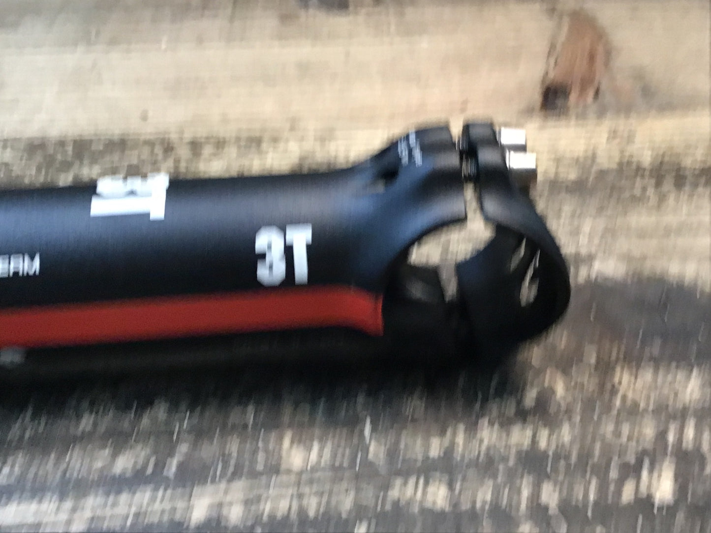 IW527 3T ARX2 TEAM アルミ ステム 黒 赤 120mm Φ31.8 OS 6°