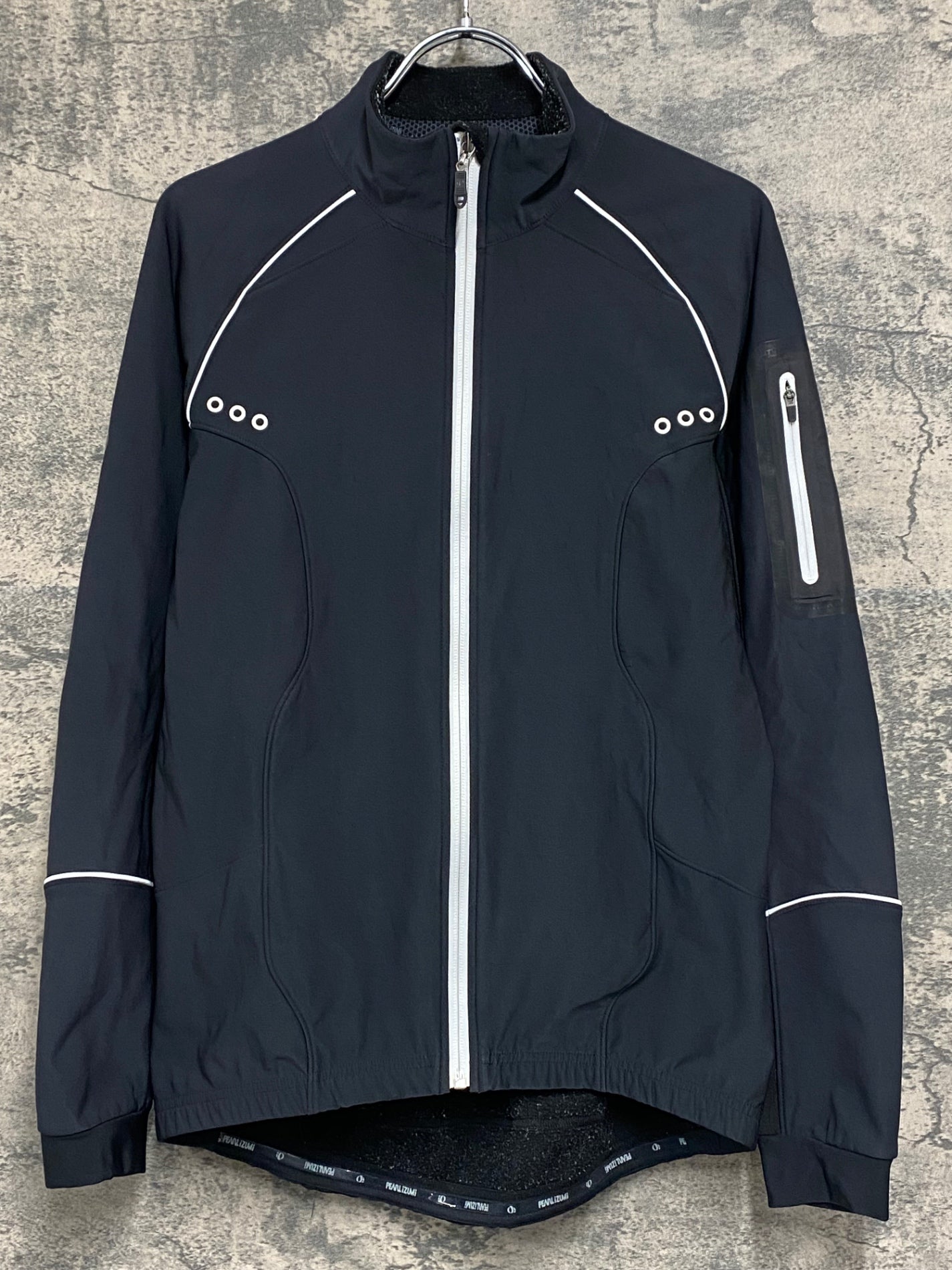 IY547 パールイズミ PEARL iZUMI 長袖 サイクルジャケット 裏起毛 黒 M