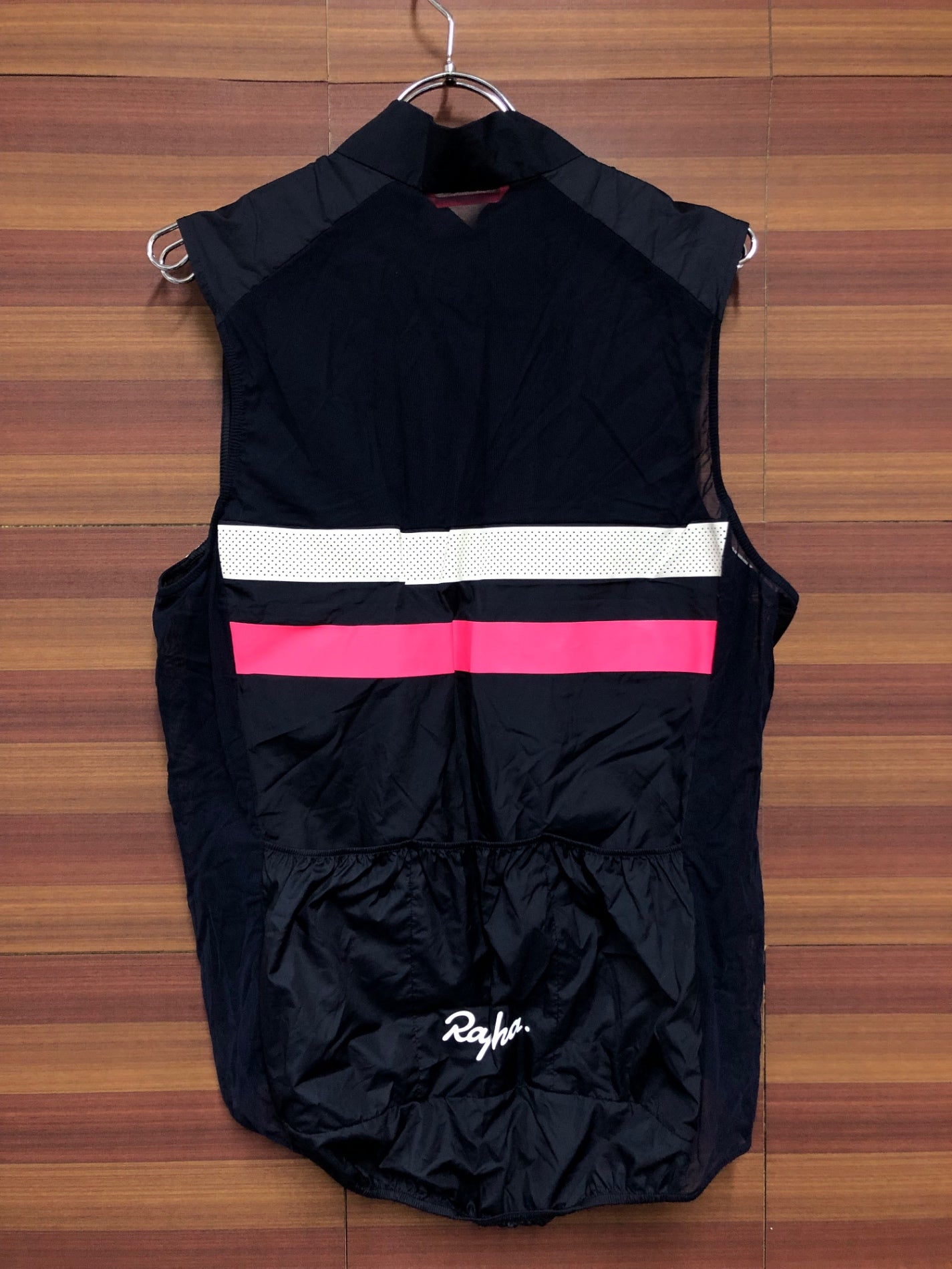 IN411 ラファ Rapha BREVET GILET WITH POCKETS サイクルベスト ジレ 紺 M