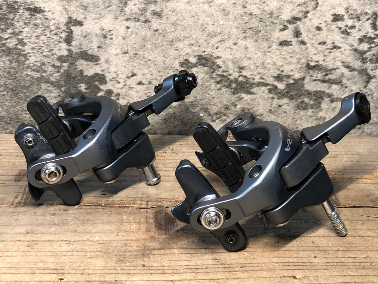 JA419 シマノ SHIMANO アルテグラ ULTEGRA BR-6800 キャリパーブレーキ 前後セット ※アジャスタ、固定ナット欠品