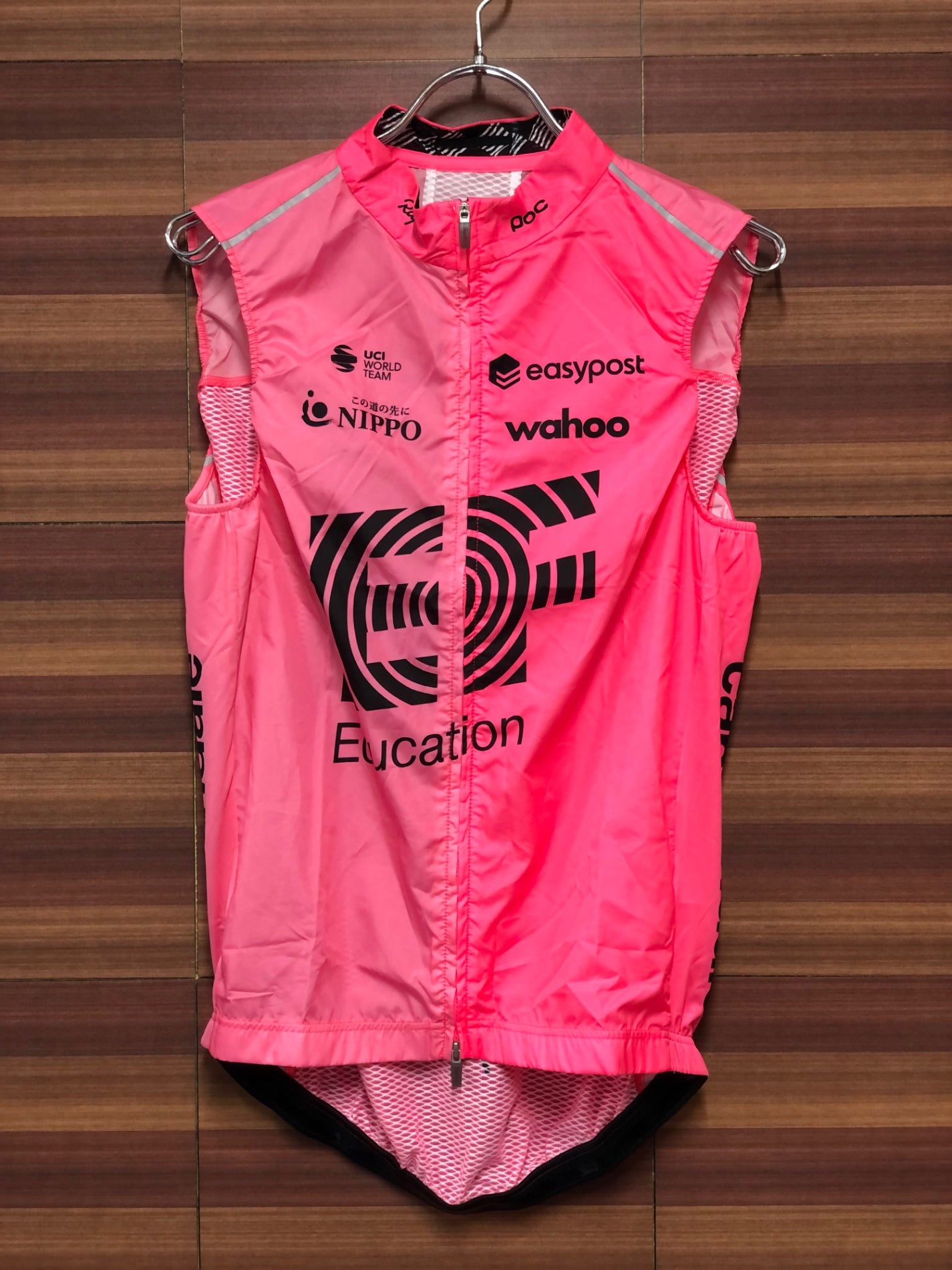 IM079 ラファ Rapha PRO TEAM LIGHTWEIGHT GILET サイクルベスト ジレ ピンク M EF Education easypost