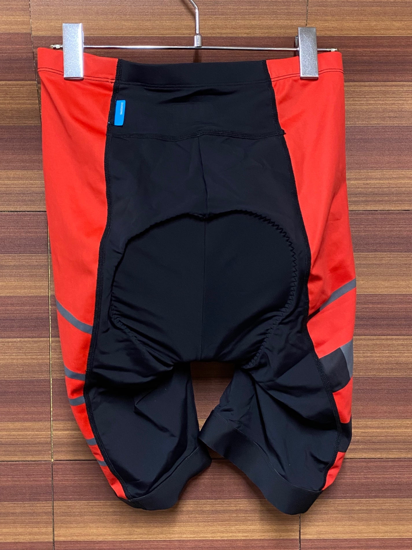 IN762 シマノ SHIMANO レーサーパンツ 黒赤 L