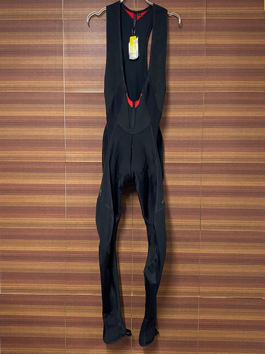 IQ243 スペシャライズド SPECIALIZED ELEMENT CYCLING BIB TIGHT ビブタイツ 黒 L 裏起毛