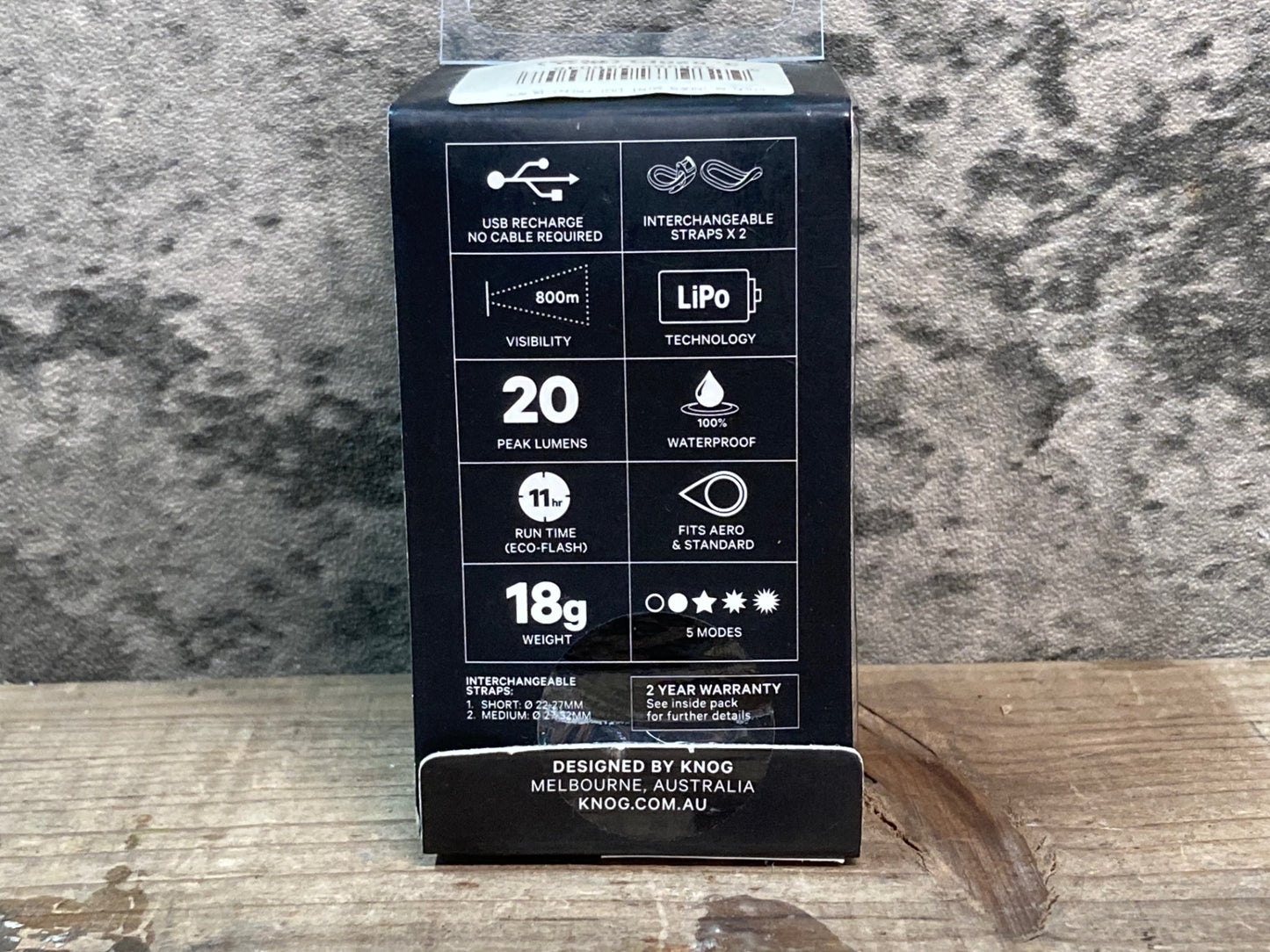 IR300 ノグ knog Blinder MINI DOT フロントライト