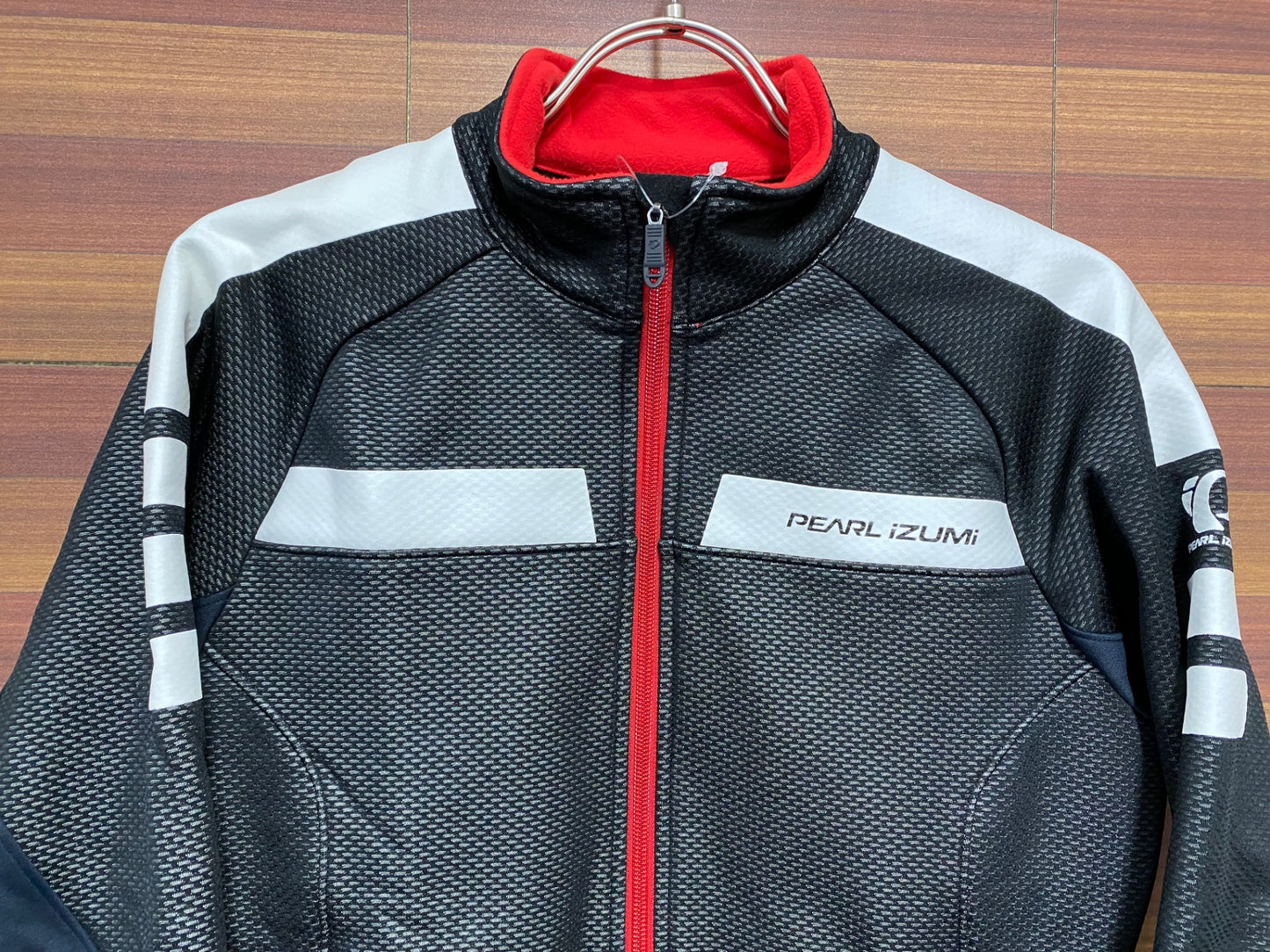 IP614 パールイズミ PEARL iZUMi 長袖サイクルジャケット 黒 S 裏起毛 WIND BREAK