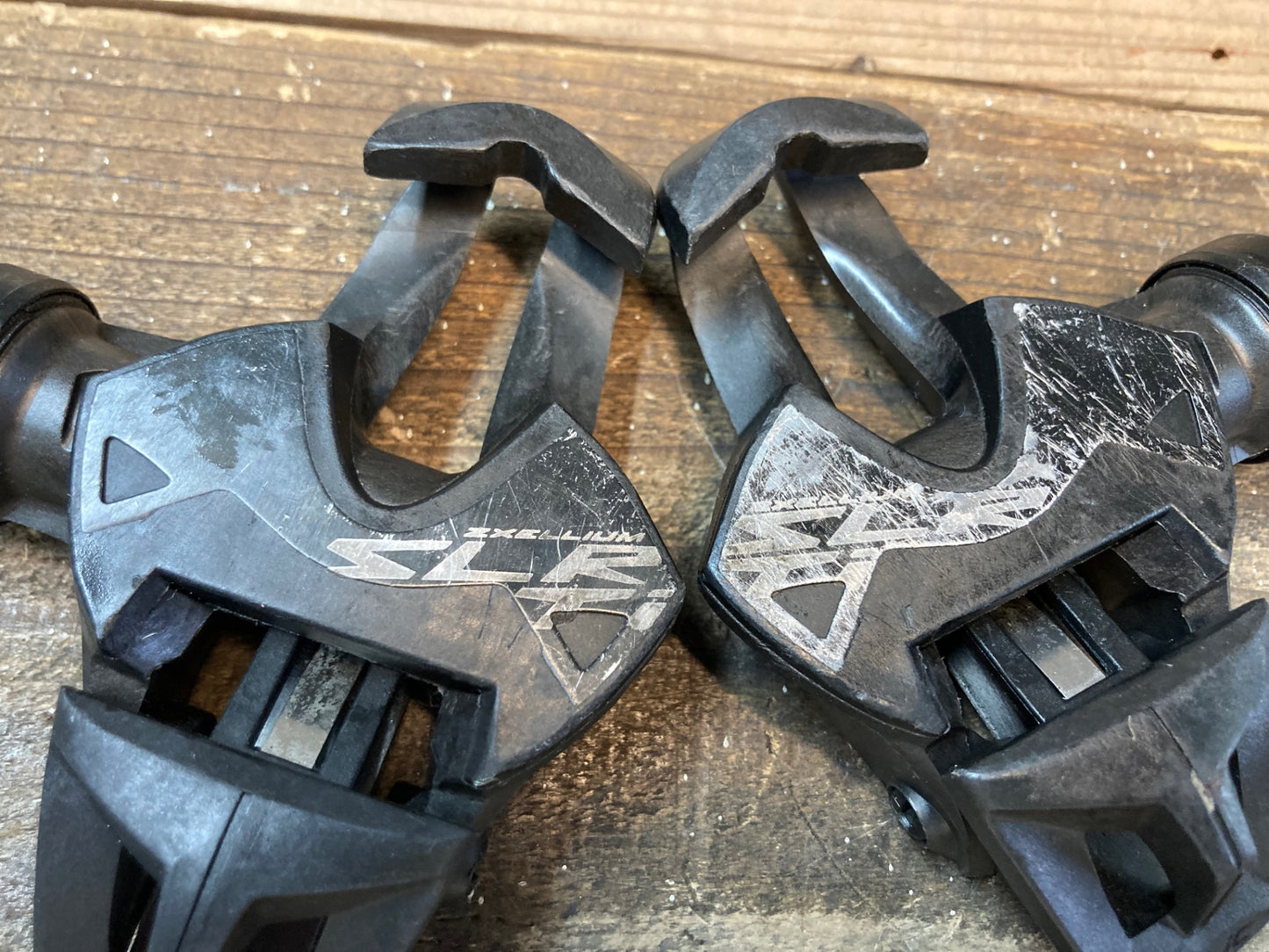 IL457 マヴィック MAVIC ゼリウム ZXELLIUM SLR TI ビンディングペダル チタンシャフト