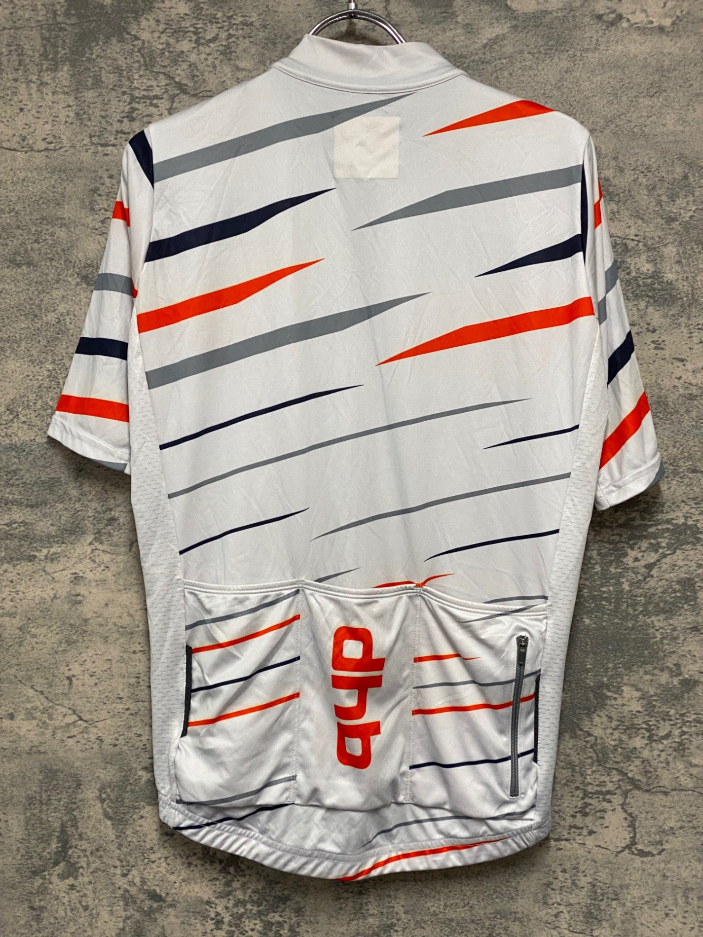 JA836 dhb BLOK 半袖 サイクルジャージ 白 S