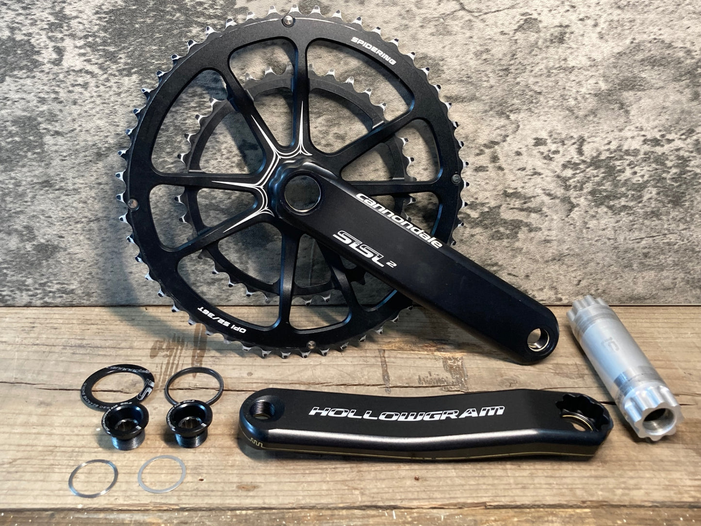 IK157 キャノンデール CANNONDALE HOLLOWGRAM SISL2 クランクセット 175mm 52/36T BB30