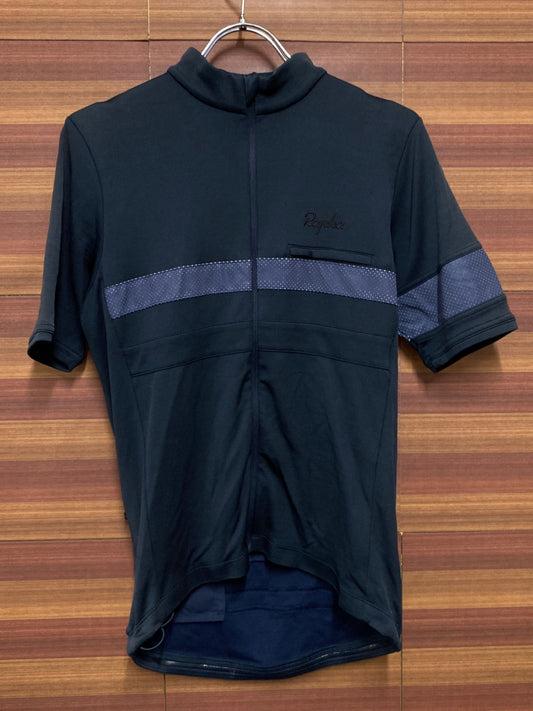 IS671 ラファ RAPHA BREVET JERSEY 半袖 サイクルジャージ 黒 Ｍ