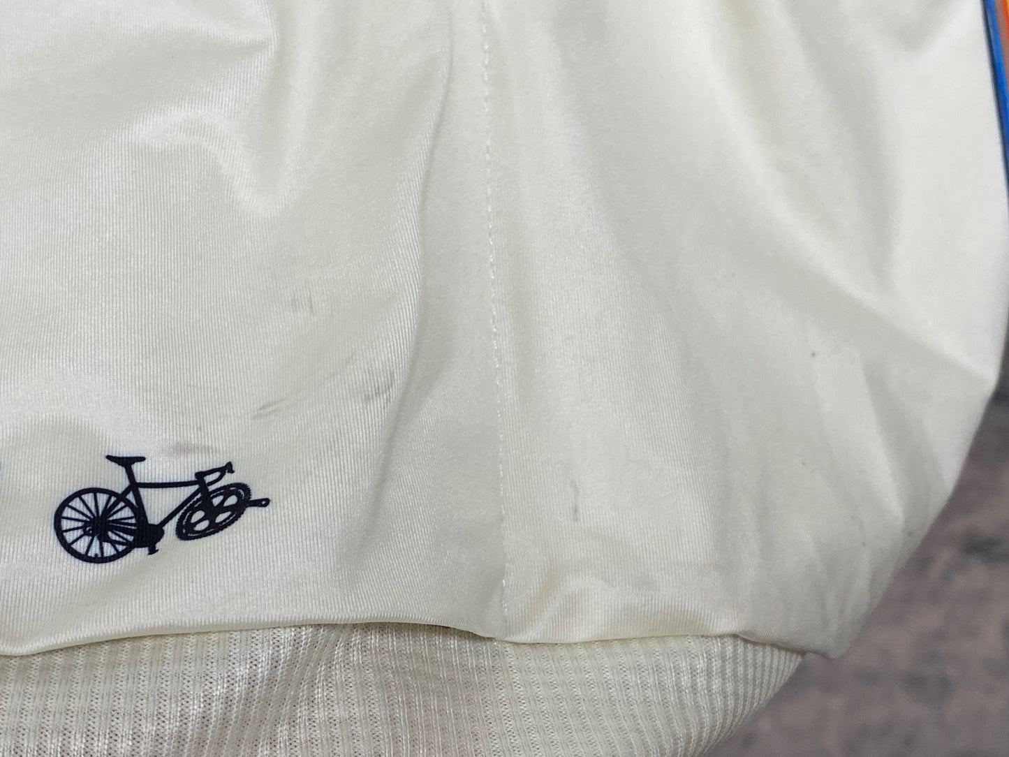JC542 パンダーニ Pandani BLACK LABEL 半袖サイクルジャージ オフホワイト M