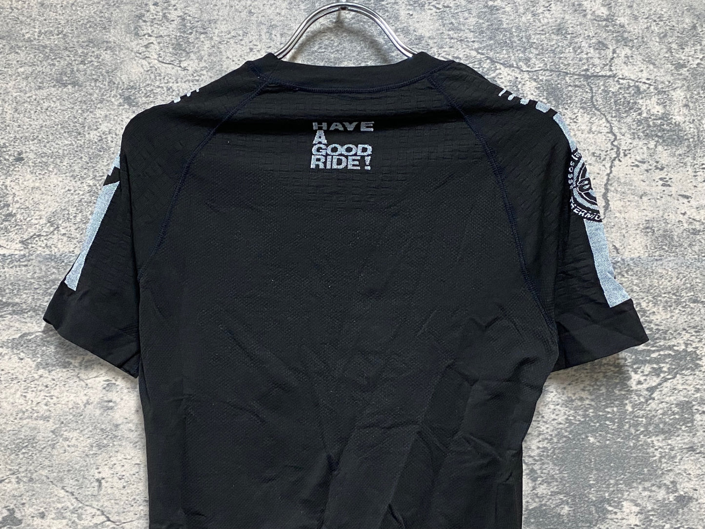 JB288 アソス assos SKINFOIL 2.4 半袖 ベースレイヤー 黒 SIZE1 SPRING/FALL