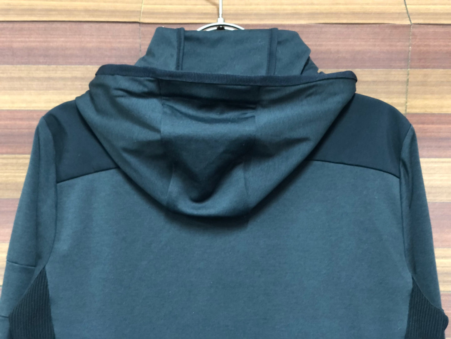 IQ868 ラファ Rapha WOMEN'S TRANSFER HOODIE 長袖 パーカー 黒 XS ※動物の毛