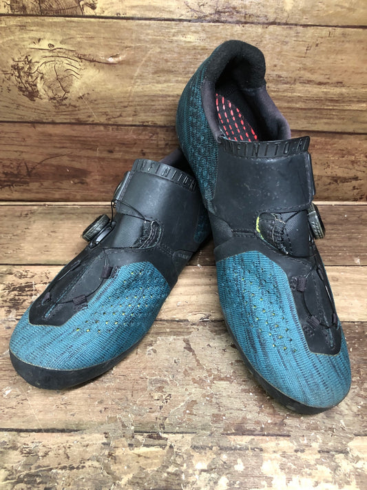 II730 フィジーク fizik R1 インフィニート INFINITO ビンディングシューズ 青黒 EU40.5 SPD-SL ※ソール傷