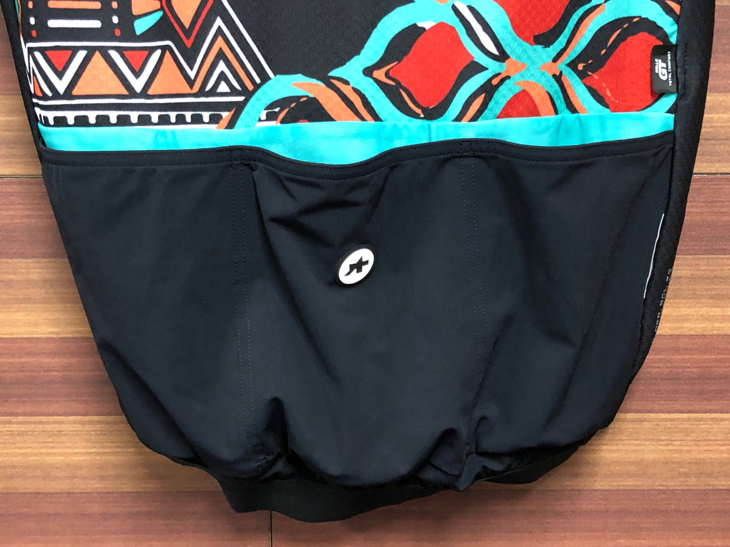 IO231 アソス assos MILLE GT SS JERSEY Qhubeka BCL 2022 半袖サイクルジャージ 黒 L