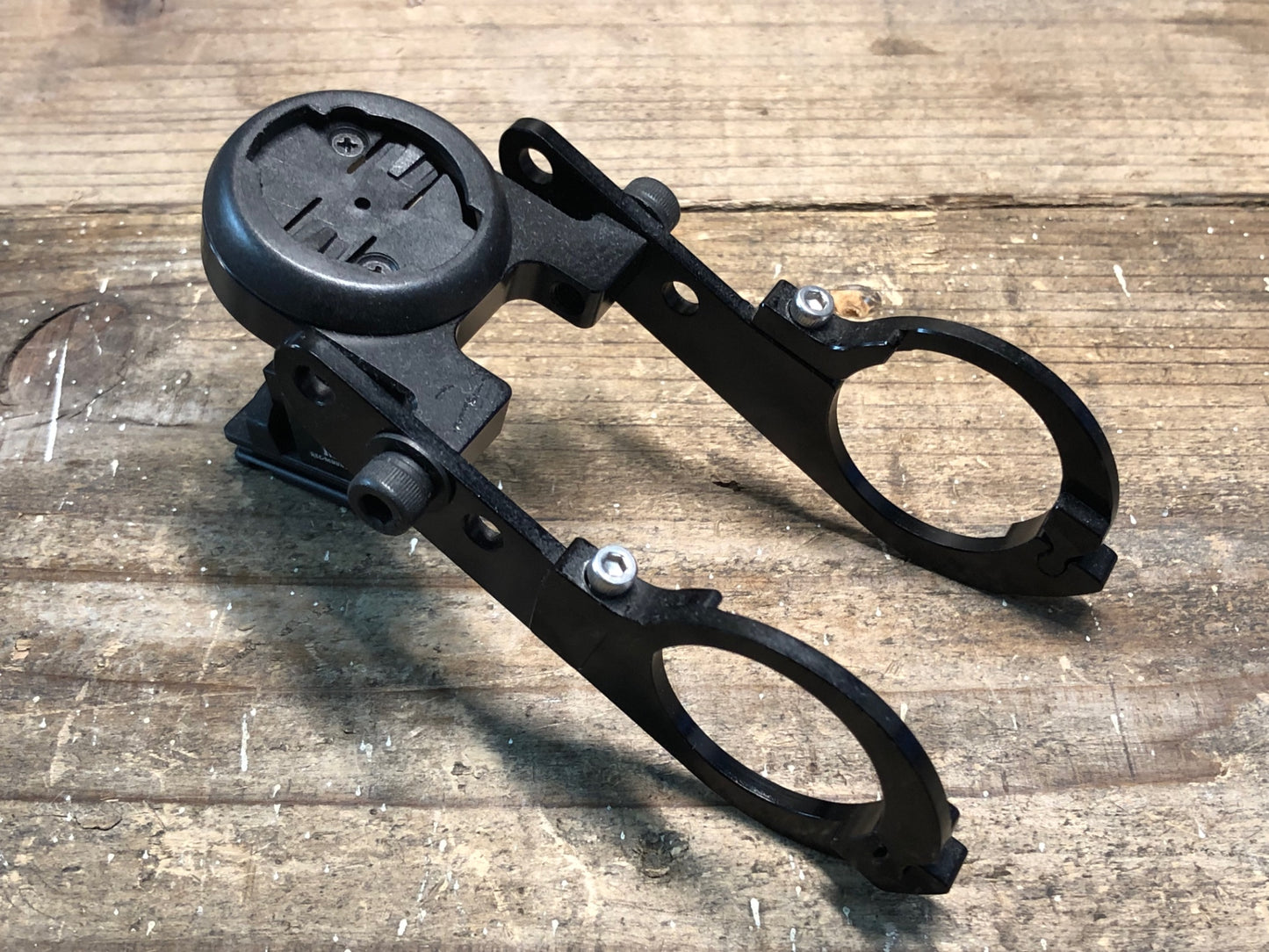 IQ411 レックマウント REC-MOUNTS サイコンマウント Φ31.8 両持ち ※ガーミン、キャットアイライト用