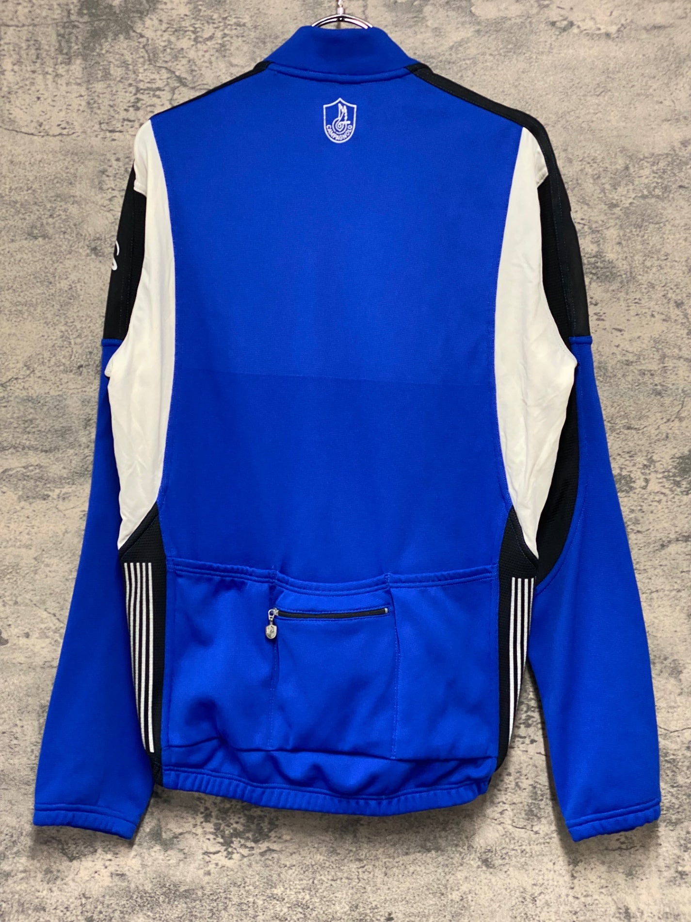 JA624 カンパニョーロ CAMPAGNOLO 長袖 サイクルジャージ 青 L 裏起毛