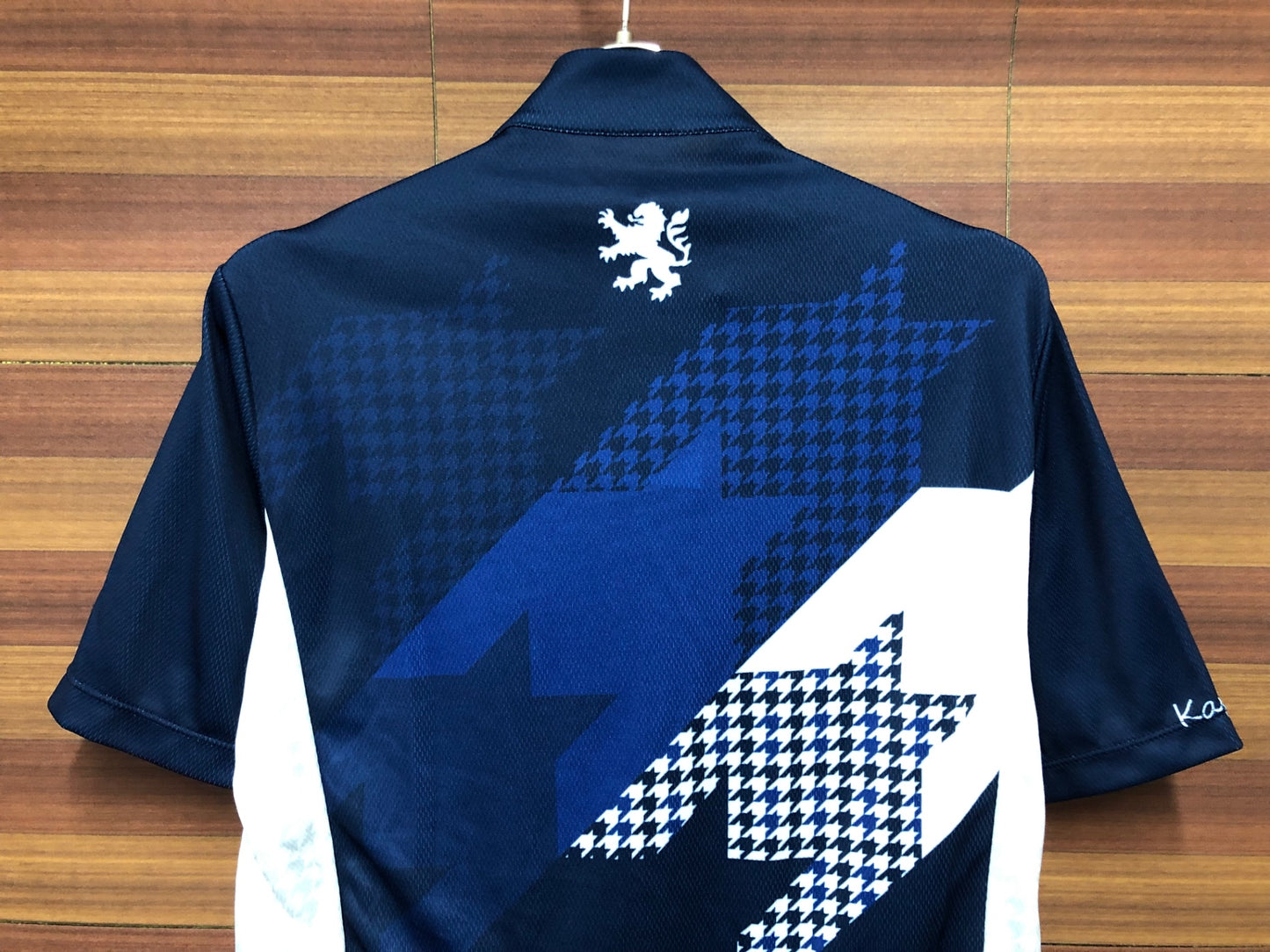 IR923 カペルミュール KAPELMUUR 半袖 サイクルジャージ 紺 白 M