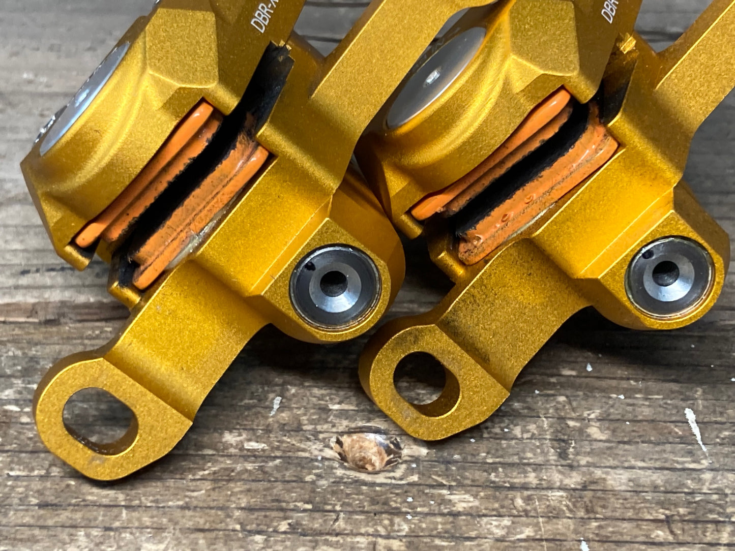 IS059 グロータック GROWTAC イコール EQUAL 機械式ディスクキャリパーセット フラットマウント オレンジ