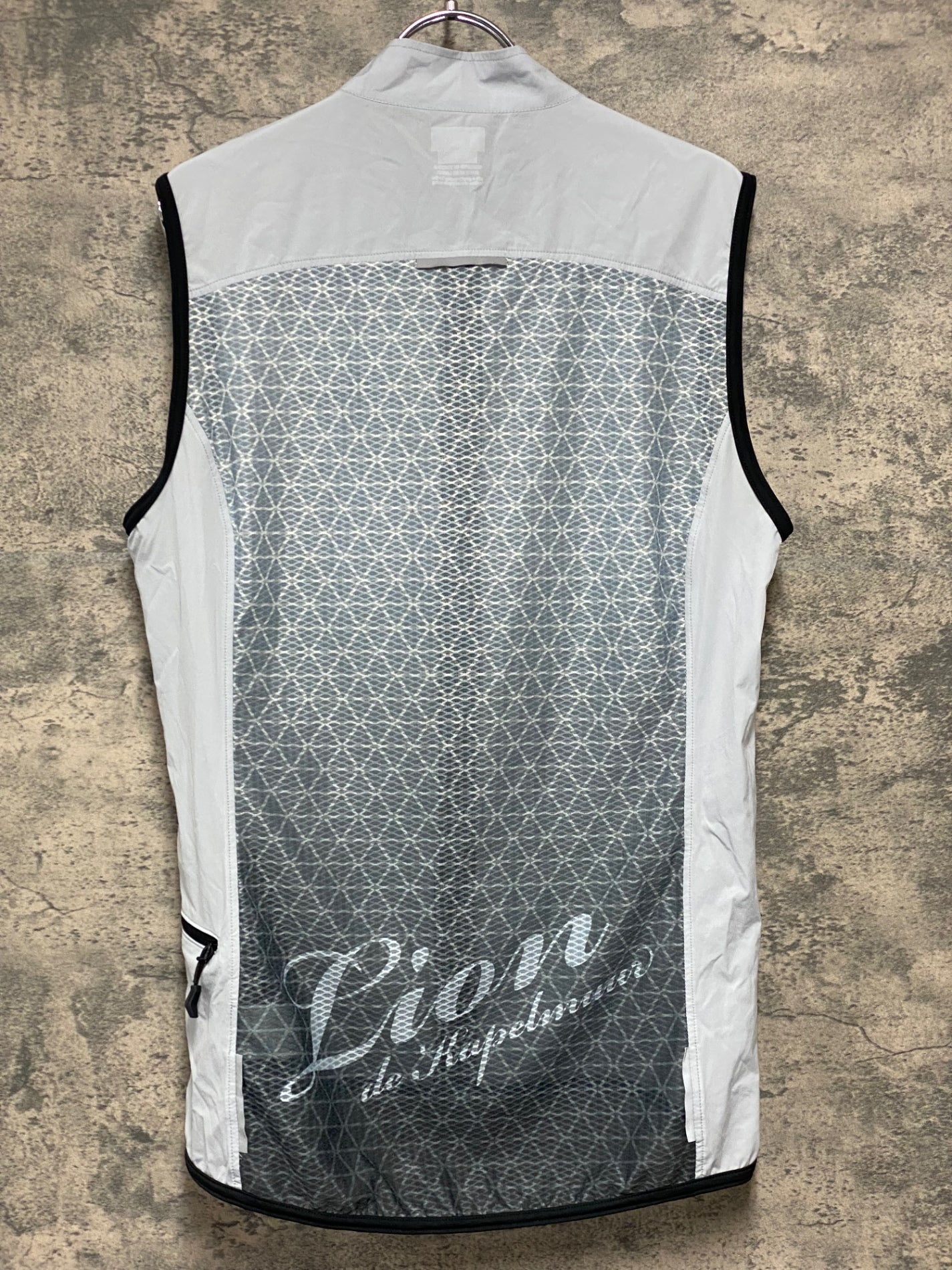 JB713 リオンドカペルミュール Lion de KAPELMUUR ジレ サイクルベスト グレー L